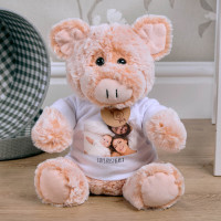 personalised Pig Photo Bear