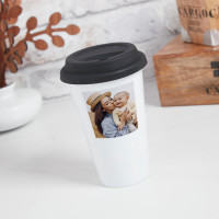 personalised Photo Travel Mug