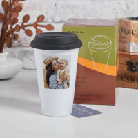 personalised Photo Travel Mug