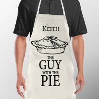 Personalised Guy With The Pie Apron