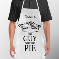 Personalised Guy With The Pie Apron