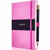 Personalised pink Castelli Notebook