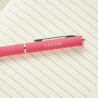 Pink Notebook & Pen Gift Set