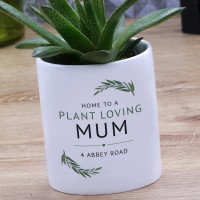 personalised plant pot