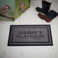 personalised Playroom Doormat