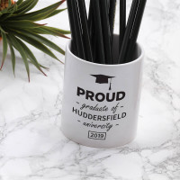 personalised Proud Graduate Pen Pot