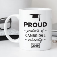 personalised proud graduate mug