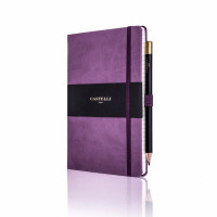 Personalised Purple Castelli Notebook