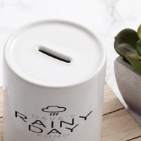 Personalised Rainy Day Fund Money Box