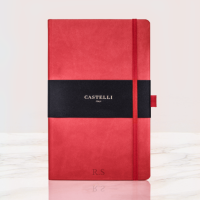 Red Castelli Notebook