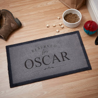 personalised dog doormat