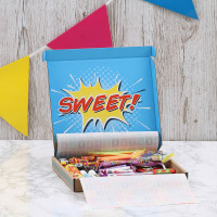 personalised Retro Sweets Letterbox Hamper