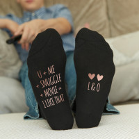 personalised U + Me Personalised Socks