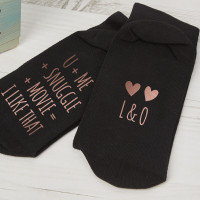 personalised U + Me Personalised Socks