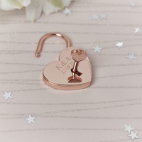 rose gold lock