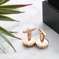 personalised watch mechanism cufflinks