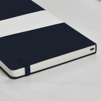 personalised Blue Moleskine Notebook