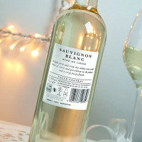 Christmas Snowflakes Sauvignon Blanc (Photo Upload)