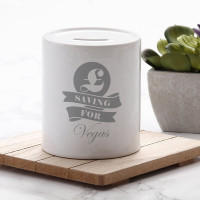 Personalised Rainy Day Fund Money Box