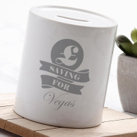 Personalised Rainy Day Fund Money Box