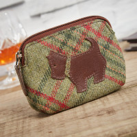 personalised Scottie Dog Applique Coin Purse