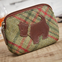 personalised Scottie Dog Applique Coin Purse
