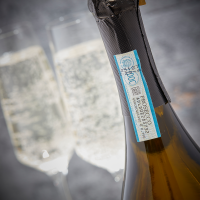 Script 25th Anniversary Boutique Gifts Prosecco Double Glass With Bottle Gift Set
