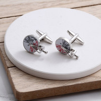 personalised Ship Speed Cufflinks Gift Set