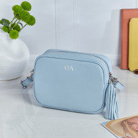 Leather personalised cross body bag deals