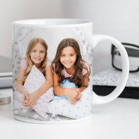 personalised Simple Photo Upload Mug