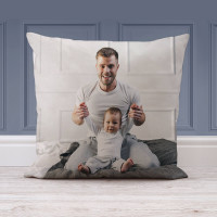Single Sided Photo Cushion 18x18" STONE