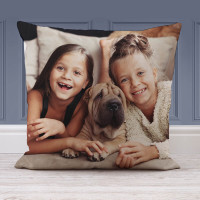 Single Sided Photo Cushion 22x22" WHITE