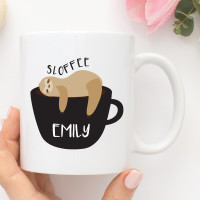 personalised sloffee coffee mug