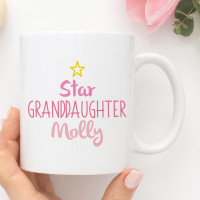 Personalised Star Granddaugter Mug