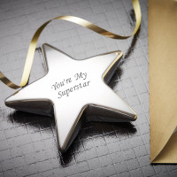 Personalised Star Desk Paperweight Award
