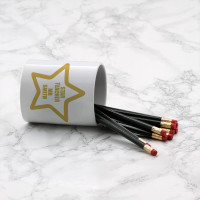 personalised Star Teacher Pen Pot