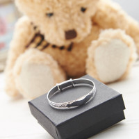 Personalised Sterling Silver Baby Bangle