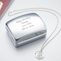 Personalised Sterling Silver St Christopher