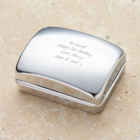 personalised Sterling Silver Dog Tag Necklace