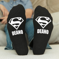 personalised super name socks