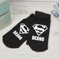 personalised super name socks