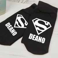 personalised super name socks