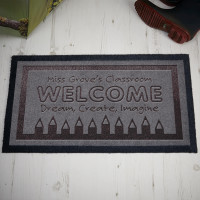 personalised Teacher's Classroom Doormat