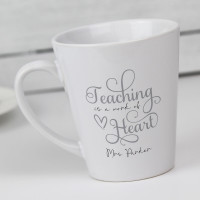 Personalised small Latte mug