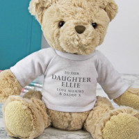 Personalised teddy bear