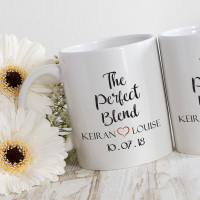 personalised the perfect blend matching mugs
