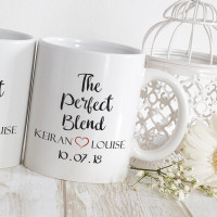 personalised the perfect blend matching mugs