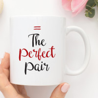 personalised perfect pair mug
