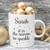personalised christmas durham mug