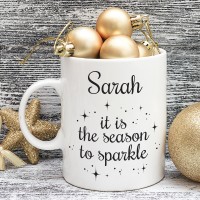 personalised christmas durham mug